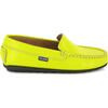 Plain 015 Walker Moccasins, Yellow Grainy - Loafers - 5