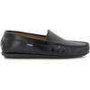 Plain 015 Walker Moccasins, Black Sierra Antik - Loafers - 1 - thumbnail