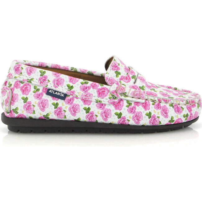 Penny 032 Walker Moccasins, Roses Printed Leather