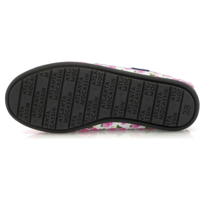 Penny 032 Walker Moccasins, Roses Printed Leather - Loafers - 6