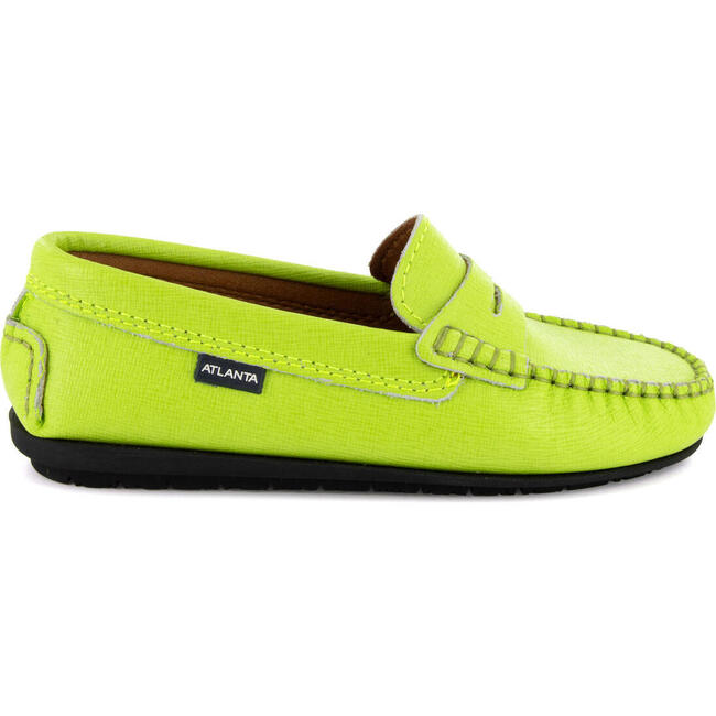 Penny 032 Walker Moccasins, Green Abacate Leather