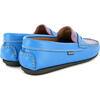 Penny 032 Walker Moccasins, Blue Grainy - Loafers - 3