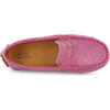 Penny 032 Walker Moccasins, Fuchsia Printed Leather - Loafers - 5
