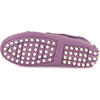 Laces Driver Moccasins, Purple Orquidee Smooth - Loafers - 6