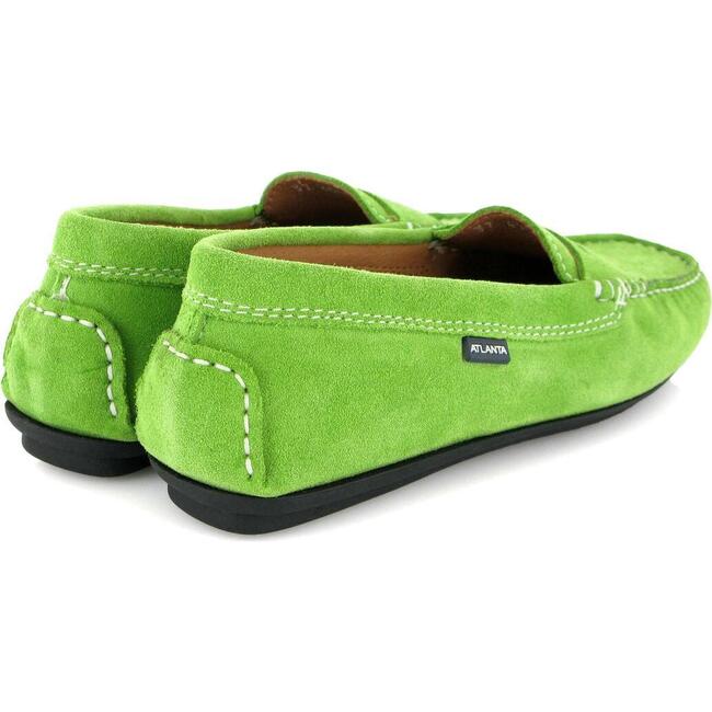 City Walker Moccasins, Green Suede - Loafers - 3