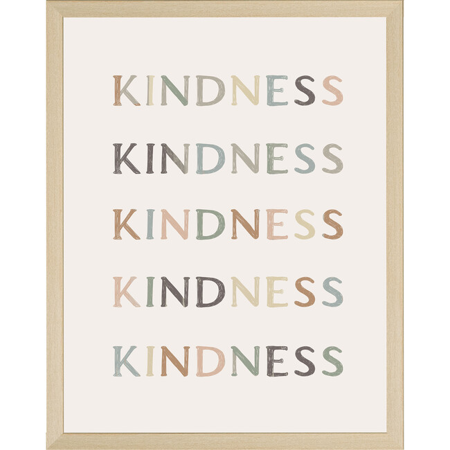 Kindness Canvas Print In 16X20 Frame