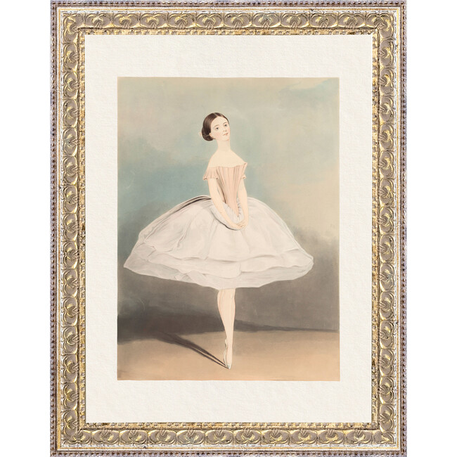 Ballerina Canvas Print In 12X16 Frame