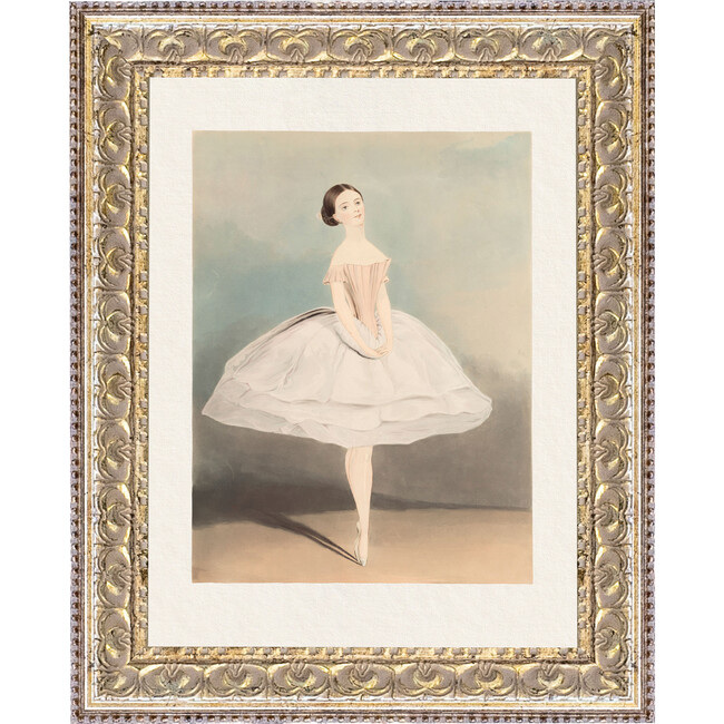 Ballerina Canvas Print In 8X10 Frame