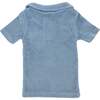 Terry Baby Polo Shirt, Fog - Polo Shirts - 1 - thumbnail