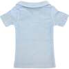 Terry Baby Polo Shirt, Sky Blue - Polo Shirts - 2