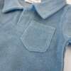 Terry Baby Polo Shirt, Fog - Polo Shirts - 2