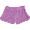 Drawstring Shorter Terry Track Short, Orchid - Shorts - 2