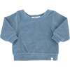 Brooklyn Cotton Terry Boxy, Fog - Sweatshirts - 1 - thumbnail