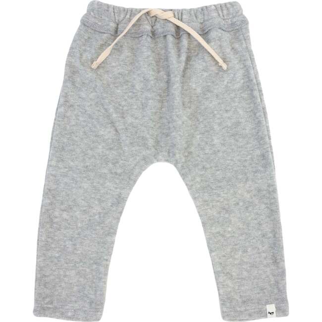 Brooklyn Jogger Cotton Terry, Heather Gray