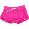 Drawstring Shorter Terry Track Short, Cotton Candy - Shorts - 1 - thumbnail