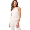 Womens Rib Split Flare, Sugar Swizzle - Pants - 1 - thumbnail