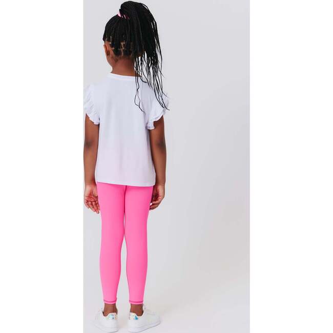 Girls TLC Legging, Barbie Girl Pink - Leggings - 4