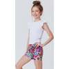 Girls Ruffle Crop Top, White - T-Shirts - 3