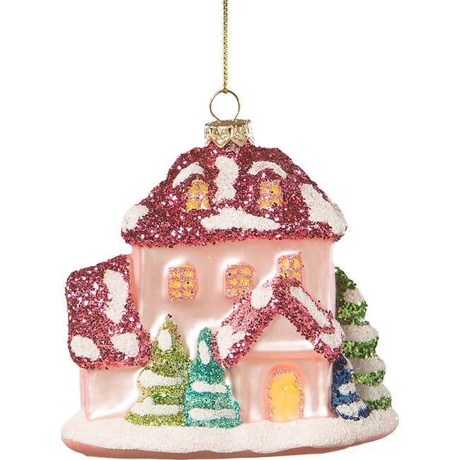 Pink and Brights House Ornament