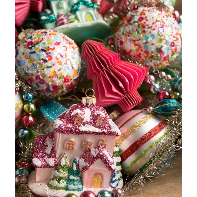 Pink and Brights House Ornament - Ornaments - 2