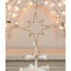 Old Gold Moravian Star Wire Tree Topper - Tree Toppers - 2