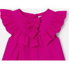 Girl Special Occasion Sleeveless Dress, Fuchsia - Dresses - 3