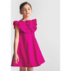 Girl Special Occasion Sleeveless Dress, Fuchsia - Dresses - 6