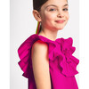 Girl Special Occasion Sleeveless Dress, Fuchsia - Dresses - 8