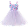 Rose Campanula Dress, Lilac - Dresses - 1 - thumbnail