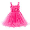 Rose Campanula Dress, Neon Pink - Dresses - 1 - thumbnail