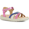 Soleima Padded Sandals, Pink - Sandals - 2