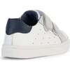 Navy Nashik Velcro Sneakers, White - Sneakers - 3