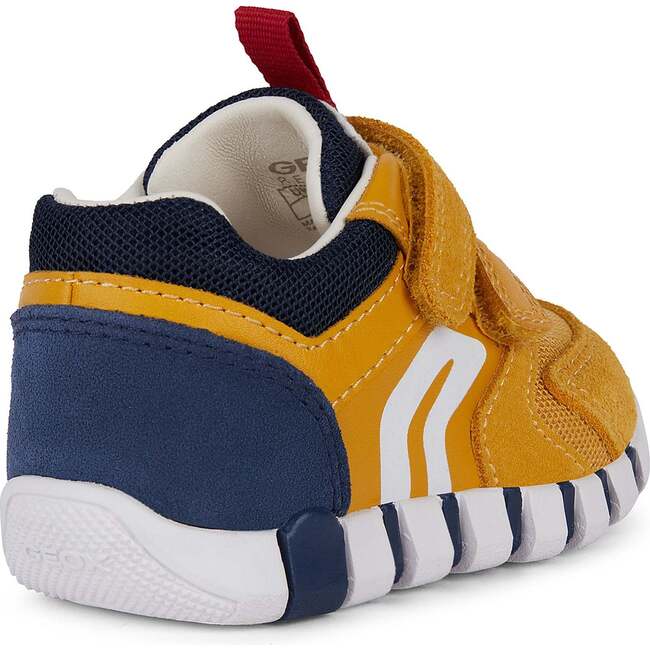 Iupidoo Velcro Sneakers, Yellow - Sneakers - 3