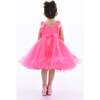 Rose Campanula Dress, Neon Pink - Dresses - 5