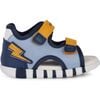 Iupidoo Bolt Sandals, Navy - Sandals - 1 - thumbnail