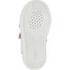 Rose Nashik Velcro Sneakers, White - Sneakers - 6