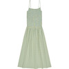 Women's Canyon Seersucker Gingham Dress, Yellow & Green - Dresses - 1 - thumbnail