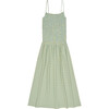 Women's Canyon Seersucker Gingham Dress, Yellow & Green - Dresses - 2