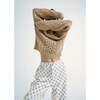 Russel Cable Knit Oversized Jumper, Beige - Sweaters - 4