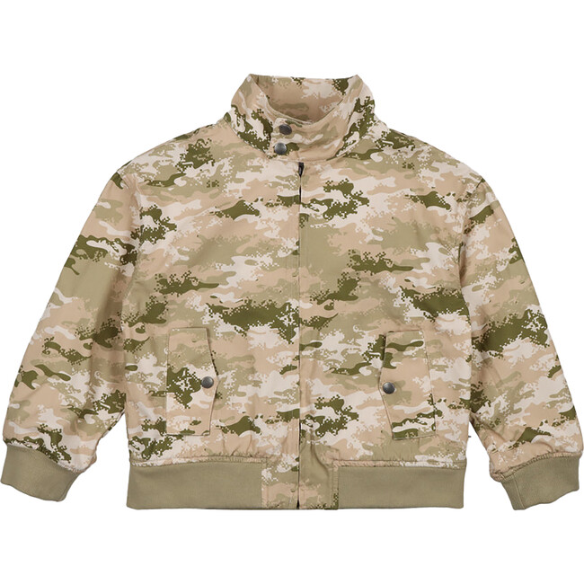 Lancaster Military Camouflage Jacket, Multicolors