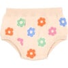 Baby Kent Daisy Intarsia Bloomer, Beige & Multicolors - Bloomers - 1 - thumbnail