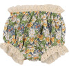 Baby Beverly Floral Print Lace Trim Bloomer, Multicolors - Bloomers - 1 - thumbnail