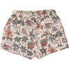 Baby Belmont Print Short, Multicolors - Shorts - 1 - thumbnail