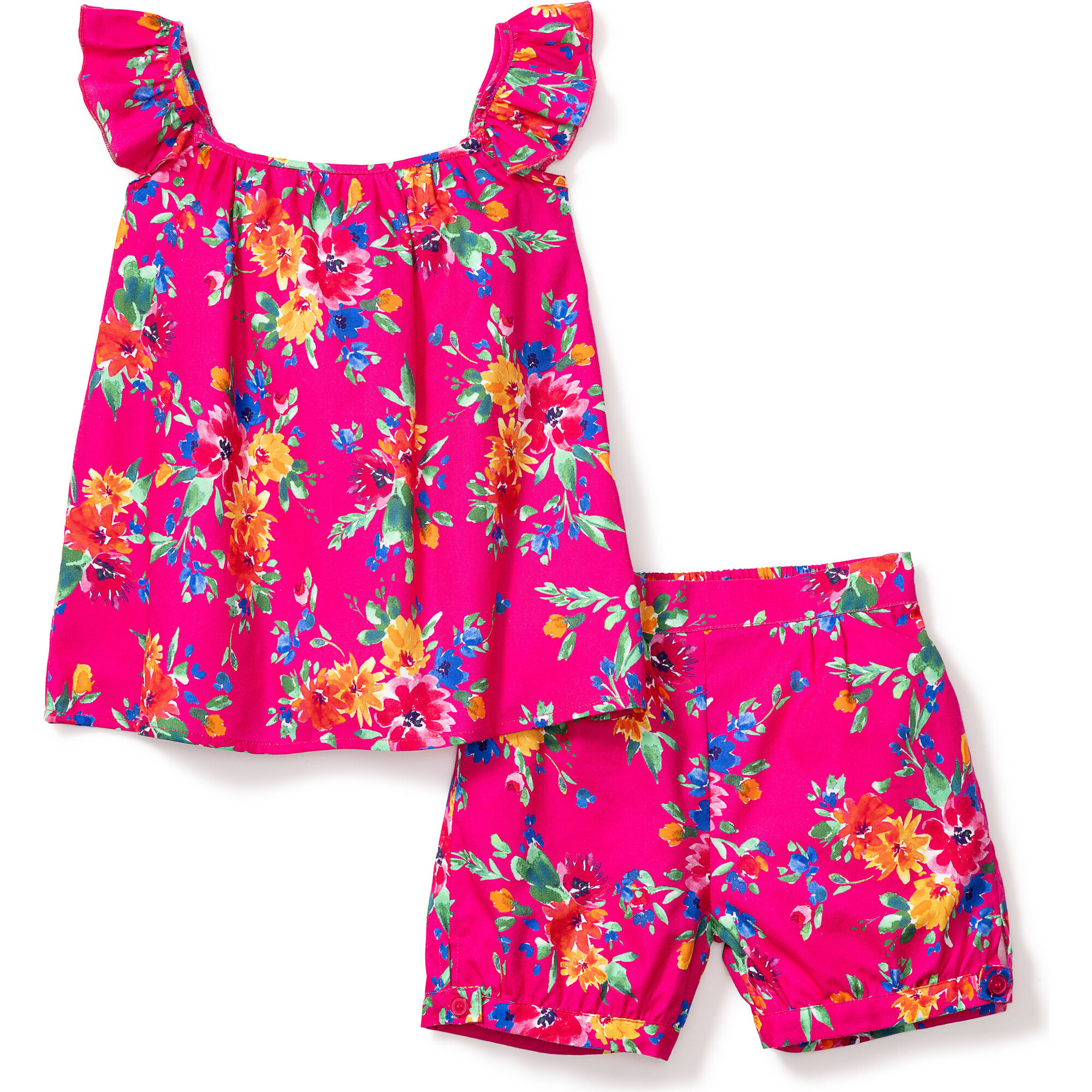 Celeste Short Set, Summer Blooms - Mixed Apparel Set - 1