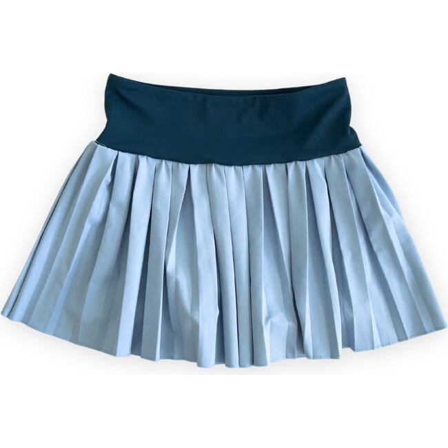 Pleated Court Skort, Ocean