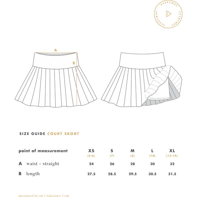 Pleated Court Skort, Rose - Skirts - 7