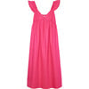 Women's Tasha Poplin Dress, Hot Pink - Dresses - 1 - thumbnail