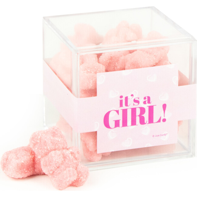 It's a Girl JUST CANDY® Favor Cube with Gummy Bears, Set of 12