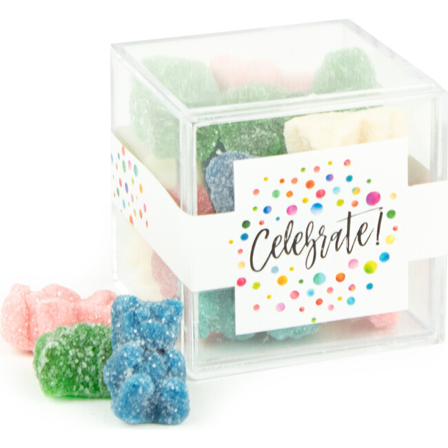 Celebrate  JUST CANDY® Favor Cube with Gummy Bears, Set of 12