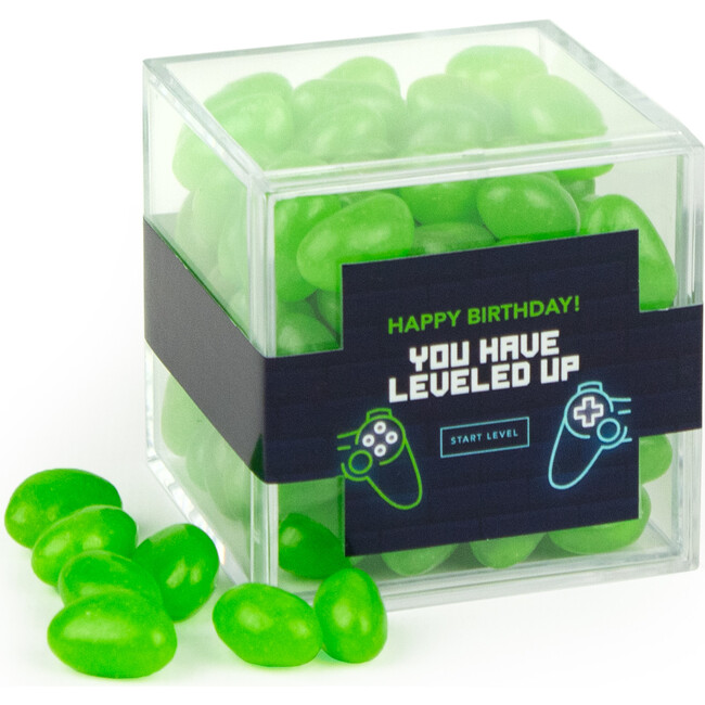 Birthday Level Up JUST CANDY® Favor Cube with Jelly Beans, Set of 12